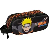 Safta Double 3d Naruto Mäppchen Schwarz Mann Schwarz One Size