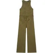 Armani Exchange für Damen. XW002013AF21551F7050 Kimono aus Viskose-Jacquard mit grünem Gürtel (M), Lässig, Ärmellos / Hosenträger