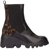 Wonders für Damen. G-7032_5738_10888 Toronto Lederstiefeletten 34 Schwarz (38), Wohnung, Keine, Lässig