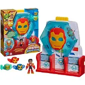 AVENGERS Marvel Iron Man Disney Jr. Serie Marvel's Iron Man und seine fantastischen Freunde Die Halle der Rüstungen Spielset, 3 Jahr(e)