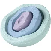 Stapelstein Balancetrainer "Inside Set, 4 Teile", bunt (cool pastel), Balancetrainer, Kinder, EPP (Expanded Polypropylene), Balancetrainer, Made in Germany