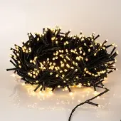 Spetebo 600er LED Lichterkette warmweiß - LK021WG