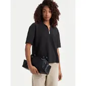 Calvin Klein Handtasche Pockets Monologo Shoulder Bag LV04F3688G Schwarz