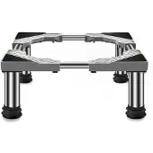 Sonstiges Waschmaschinen Sockel Untergestell verstellbar 45-65cm Höhe 10cm Edelstahl/Polypropylen