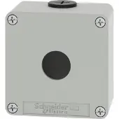Schneider Electric Einzelne Loch Steuerbox Gehäuse RAL7035 Grau - XAPD1201