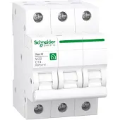 Schneider Electric R9F24310 Leitungsschutzschalter Resi9 3P, 10A, C Charakteristik, 6kA
