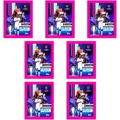 Hasbro Packs of 7 stickers: 2024 UEFA Champions League Topps