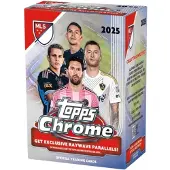 Hasbro Topps Chrome 2025 MLS Value Box MESSI cards – GUARANTEED NUMBERED CARD