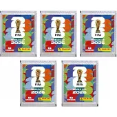 Hasbro 5 x FIFA World Cup 2026 Sticker Pack – Panini Collection
