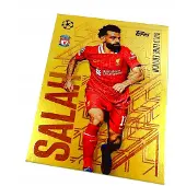 Hasbro Match Attax 2024/25 Card. Ge4 Mohamed Salah / Gold Edge Edition