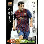 Hasbro 2011/12 Champions League Panini Card: Barcelona – Lionel Messi Star Player