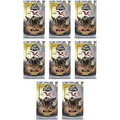 Hasbro 8 packs of Jurassic World ROAR Panini 64 Collectible Cards