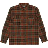 Billabong Langarmhemd "Offshore Flannel", Herren, Gr. XL, braun (schwarz cedar), Obermaterial: 100% Baumwolle., Hemden Langarmhemd