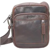 Esquire Umhängetasche Buffalo 85 Crossbody Bag Brown dunkelbraun