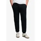 Superdry für Herren. M7011531A Jogger-Hose Essential Company Logo schwarz (S), Lässig, Baumwolle