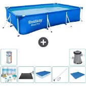 Bestway Steel Pro Rechteckig - 300x201x66 cm - 8-teilig S21544