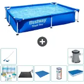 Bestway Steel Pro Rechteckig - 221x150x43 cm - 8-teilig S21513