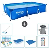 Bestway Steel Pro Rechteckig - 300x201x66 cm - 7-teilig S22247