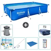Bestway Steel Pro Rechteckig - 300x201x66 cm - 7-teilig S21555