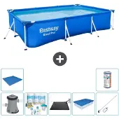 Bestway Steel Pro Rechteckig - 300x201x66 cm - 8-teilig S21560