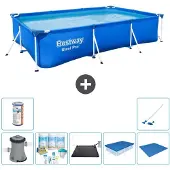 Bestway Steel Pro Rechteckig - 300x201x66 cm - 8-teilig S21561