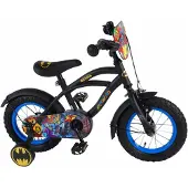 Batman Kinderfahrrad - Jungen - 12 Zoll - Schwarz
