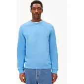 Armedangels BAARO FLEECE SWEATSHIRT | 100% Bio-Baumwolle - blau (L)