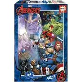 Educa Borras Avengers Puzzle 300 Stücke Mehrfarbig Mehrfarbig One Size