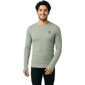 SCOTT - Tee Endurance Warm L/S - Longsleeve Gr L grau