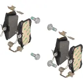Ate Bremsbelagsatz, Scheibenbremse 13047028452 für RENAULT
