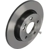 Brembo Bremsscheibe 08.D758.11, hinten, voll, hochkarbonisiert, 1 Stück