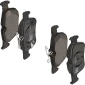 Febi Bremsbelagsatz, Scheibenbremse 16943 Hinterachse für FORD LINCOLN