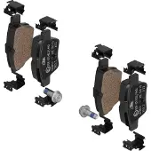 Ate Bremsbelagsatz, Scheibenbremse 13047038132 für PEUGEOT CITROËN