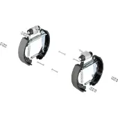 Bosch Bremsbackensatz 0 204 114 690