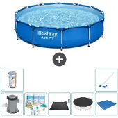Bestway Steel Pro Rund - 366x76 cm - 8-teilig S21593
