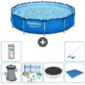 Bestway Steel Pro Rund - 366x76 cm - 7-teilig S21596