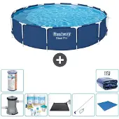 Bestway Steel Pro Rund - 396x84 cm - 8-teilig S21616