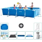 Intex Rechteckiger Frame Pool - 450x220x84 cm - 8-teilig S20068
