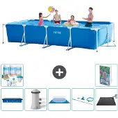 Intex Rechteckiger Frame Pool - 450x220x84 cm - 8-teilig S20061