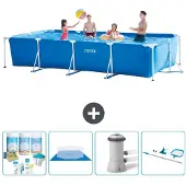 Intex Rechteckiger Frame Pool - 450x220x84 cm - 5-teilig S20847