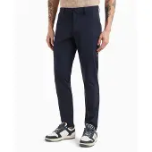 EA7 für Herren. 7M000509_AF14589 Ventus7 marineblaue Hose (S), Lässig, Polyamid