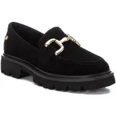 Carmela für Damen. 16195201-NEGRO Leder-Slipper 161952 schwarz (36), Wohnung, Keine, Lässig