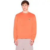 Armani Exchange für Herren. XM001777AF10818U3040 Sweatshirt mit Rundhalsausschnitt und normaler Passform orange (XS), Lässig, Baumwolle,
