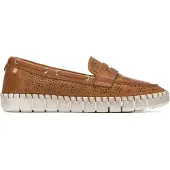 Carmela für Damen. 16321203-CAMEL Leder Mokassins 163212 braun (36), Wohnung, Keine, Lässig