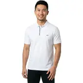 Armani Exchange für Herren. XM002067AF10366U0009 Polohemd weiß (L), Lässig, Baumwolle, Kurzarm