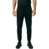 Armani Exchange für Herren. XM002374AF10365UC001 Schwarze Interlock-Hose (XL), Lässig, Baumwolle