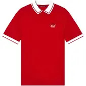 Emporio Armani für Herren. 7M001538_AF13511 Polo Golf Pro rot (XXL), Lässig, Baumwolle, Kurzarm