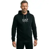 EA7 für Herren. 7M001328_AF17787 Sweatshirt Visibility M schwarz (XXL), Lässig, Sportlich, Baumwolle, Sportbekleidung, Multisport