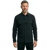 BOSS für Herren. 50560403 Hemd Spirit70 schwarz (XXL), Lässig, Klassisch, Polyester, Langarm