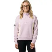 SCOTT Halfzip W's bliss pink/cotton white (8221) XL